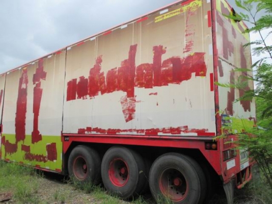 ขายหางเทรลเลอร์ แบบตู้ 3 เพลา โลว์เบด ขายหางเทรลเลอร์ แบบตู้ 3 เพลา โลว์เบด