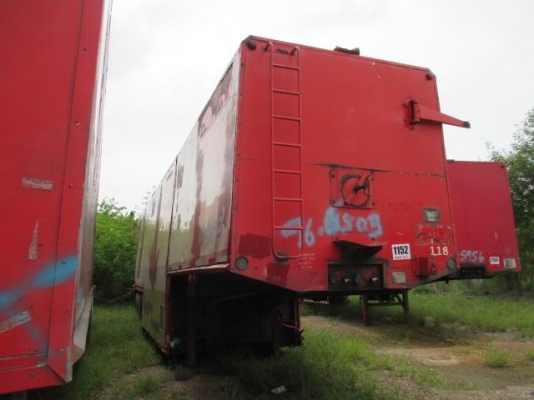 ขายหางเทรลเลอร์ แบบตู้ 3 เพลา โลว์เบด ขายหางเทรลเลอร์ แบบตู้ 3 เพลา โลว์เบด