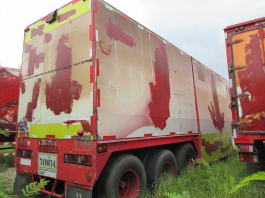 ขายหางเทรลเลอร์ แบบตู้ 3 เพลา โลว์เบด ขายหางเทรลเลอร์ แบบตู้ 3 เพลา โลว์เบด