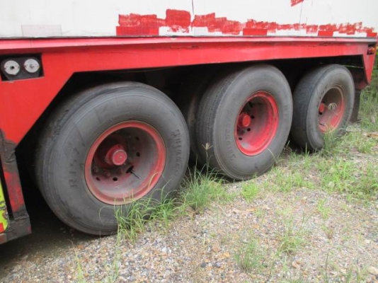 ขายหางเทรลเลอร์ แบบตู้ 3 เพลา โลว์เบด ขายหางเทรลเลอร์ แบบตู้ 3 เพลา โลว์เบด