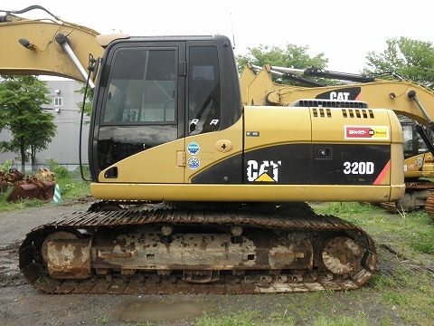 CAT 320D-BWZ03704-YR2008-7377 ชม. ใบแทร็ค 800 นำเข้าจากญี่ปุ่น สภาพสวย ขายถูกครับ
