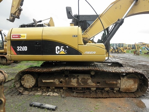 CAT 320D-BWZ03704-YR2008-7377 ชม. ใบแทร็ค 800 นำเข้าจากญี่ปุ่น สภาพสวย ขายถูกครับ