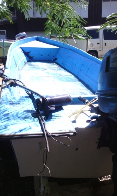 ขายเรือไฟเบอร์ 15 ฟุตครึ่งพร้อมเครื่อง25 แรง ถูกๆๆมากๆๆ