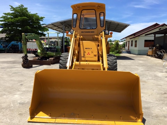 รถตักล้อยาง MITSUBISHI WS3 นำเข้าเอง จากญี่ปุ่น
