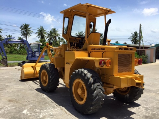 รถตักล้อยาง MITSUBISHI WS3 นำเข้าเอง จากญี่ปุ่น
