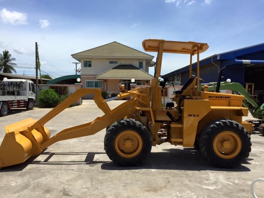 รถตักล้อยาง MITSUBISHI WS3 นำเข้าเอง จากญี่ปุ่น