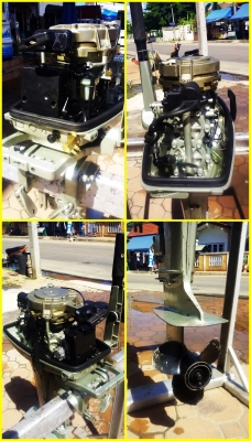 ขายเรือสแตนเลสพร้อมเครื่องกับมอเตอร์ไกด์