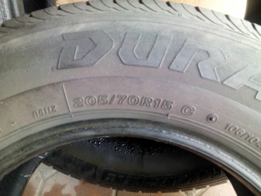 205/70R15 BRIDGESTONE. DURAVIS ชุด 4 เส้น tel.081-427-3941 205/70R15 BRIDGESTONE. DURAVIS ชุด 4 เส้น tel.081-427-3941