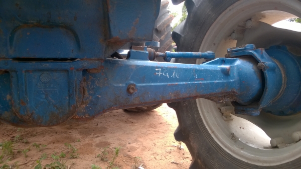 ขายรถไถ FORD NEW HOLLAND 7410 4x4 4 สูบ Turbo คานหน้าคาราโล่
