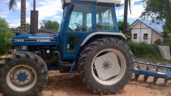 ขายรถไถ FORD NEW HOLLAND 7410 4x4 4 สูบ Turbo คานหน้าคาราโล่