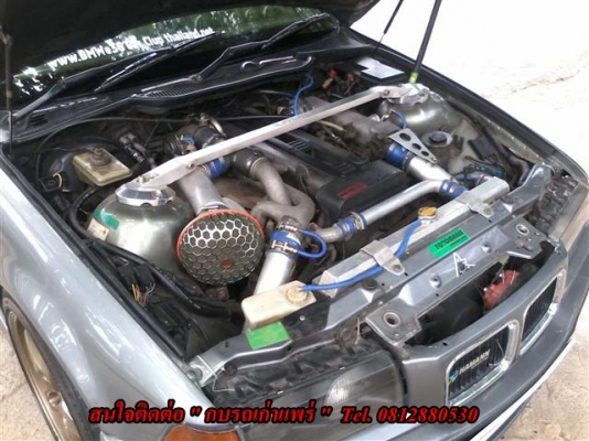 ขาย BMW e36 เครื่อง J โบคู่เฟืองท้ายสกายเต็ด ท่อเลส ล้อฮาแมนออฟลึก 4 วง เอกสารพร้อมโอนขาย 215000 บาท