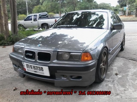 ขาย BMW e36 เครื่อง J โบคู่เฟืองท้ายสกายเต็ด ท่อเลส ล้อฮาแมนออฟลึก 4 วง เอกสารพร้อมโอนขาย 215000 บาท