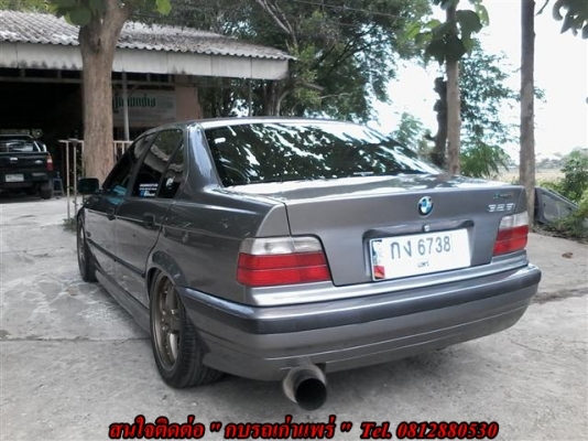 ขาย BMW e36 เครื่อง J โบคู่เฟืองท้ายสกายเต็ด ท่อเลส ล้อฮาแมนออฟลึก 4 วง เอกสารพร้อมโอนขาย 215000 บาท