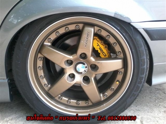 ขาย BMW e36 เครื่อง J โบคู่เฟืองท้ายสกายเต็ด ท่อเลส ล้อฮาแมนออฟลึก 4 วง เอกสารพร้อมโอนขาย 215000 บาท