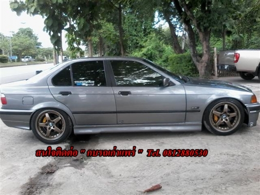 ขาย BMW e36 เครื่อง J โบคู่เฟืองท้ายสกายเต็ด ท่อเลส ล้อฮาแมนออฟลึก 4 วง เอกสารพร้อมโอนขาย 215000 บาท