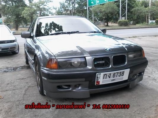 ขาย BMW e36 เครื่อง J โบคู่เฟืองท้ายสกายเต็ด ท่อเลส ล้อฮาแมนออฟลึก 4 วง เอกสารพร้อมโอนขาย 215000 บาท