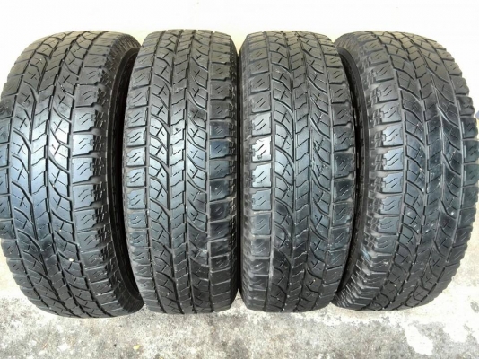 ขายยาง YOKOHAMA GEOLANDAR A/T-S 235-70-16 ปี10 ดอกสวยๆ พร้อมลุย ชุดละ 4,500 บาท