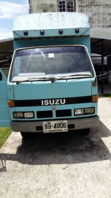 ขายรถบรรทุก 6 ล้อตู้แห้ง ISUZU NKR 110 แรงม้ารถห้างแท้ ยาว 4.30 เมตร เกียร์สั้น ราคา 245000