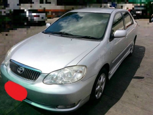 Toyota Altis ปี06    ออโต้   เครื่อง 1.6  ตัวE เบาะกำมะหยี่ แก๊สLPG