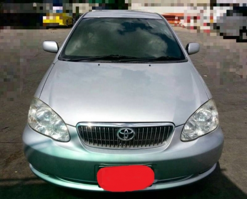 Toyota Altis ปี06    ออโต้   เครื่อง 1.6  ตัวE เบาะกำมะหยี่ แก๊สLPG