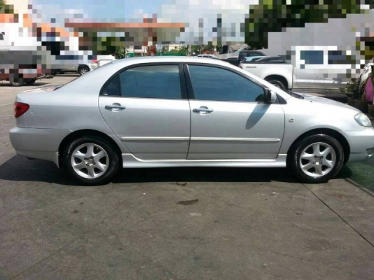 Toyota Altis ปี06    ออโต้   เครื่อง 1.6  ตัวE เบาะกำมะหยี่ แก๊สLPG