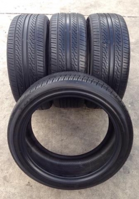 ยาง Toyo 205 45 17 ปลายปี13 ดอกเยอะ เนื้อนิ่ม ไม่มีปะหรือกินข้างมา