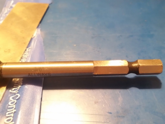 ดอกสว่านเจาะไม้ ยาว 8 นิ้ว ขนาด 3/8 แกนหกเหลี่ยมสวมเร็ว ยี่ห้อ Allways British England ดอกสว่านเจาะไม้ ยาว 8 นิ้ว ขนาด 3/8 แกนหกเหลี่ยมสวมเร็ว ยี่ห้อ Allways British England