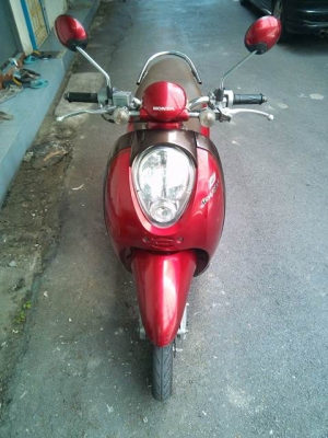 ขายแล้ว  honda scoopy 110i แดงน้ำตาล ปี53 กท569