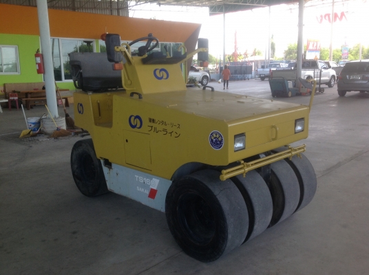ขายรถบดSakaiรุ่นTs160มือสองญี่ปุ่นไม่เคยใช้งานในไทยมีใบอินวอย