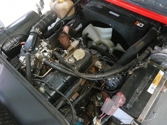 ขายรถโฟล์คลิฟท์มือสอง NISSAN รุ่น PJ02 ราคา 175,000 บาทนำเข้าจากประเทศญี่ปุ่น 100\% ไม่เคยใช้งานในประเทศไทย