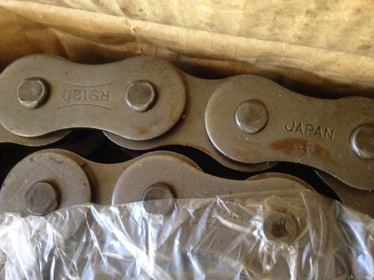 ขายโซ่ Tsubaki made in Japan เบอร์ 120 ของใหม่ ยาว 3เมตร ขายโซ่ Tsubaki made in Japan เบอร์ 120 ของใหม่ ยาว 3เมตร