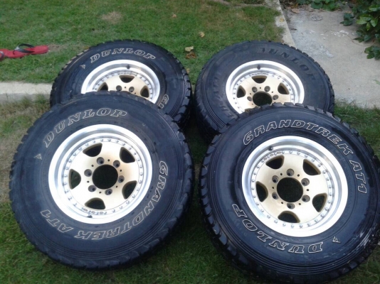 แม็กขอบ15พร้อมยางDUNLOPปี10