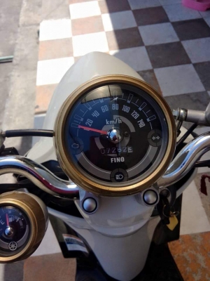 New Fino Fi รถปลายปี 2556 ลาย Fashion รถอย่างสวยเลย พัฒนาเป็นหัวฉีดแล้ว ประหยัดน้ำมันสุดคุ้ม