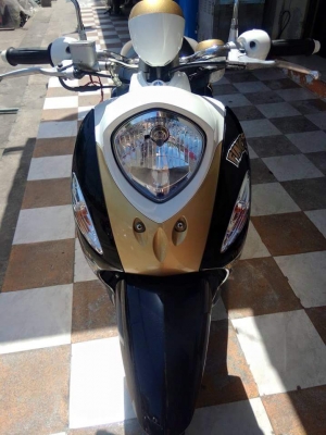 New Fino Fi รถปลายปี 2556 ลาย Fashion รถอย่างสวยเลย พัฒนาเป็นหัวฉีดแล้ว ประหยัดน้ำมันสุดคุ้ม