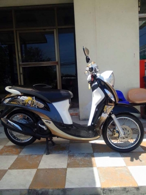 New Fino Fi รถปลายปี 2556 ลาย Fashion รถอย่างสวยเลย พัฒนาเป็นหัวฉีดแล้ว ประหยัดน้ำมันสุดคุ้ม