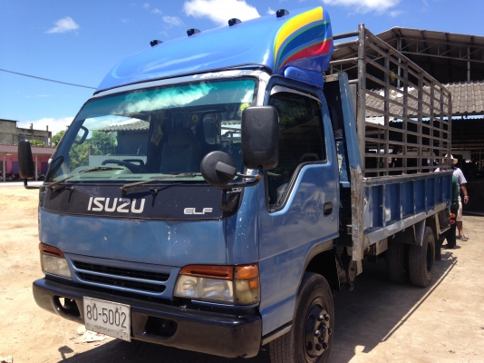 ขายISUZU NQRกระบะเลสเครื่อง165ช่วงFยาว4.3เมตร ภายในสวยสะอาด