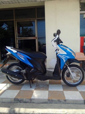 Click 125 i ปี 2556 รุ่น tune up สีน้ำเงินดำ รถสวยจริง สวยมากๆ สวยสุดคุ้ม