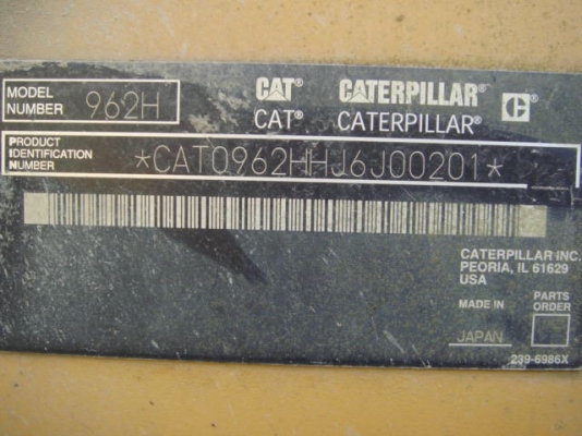 ขายรถตัก CAT 962H
