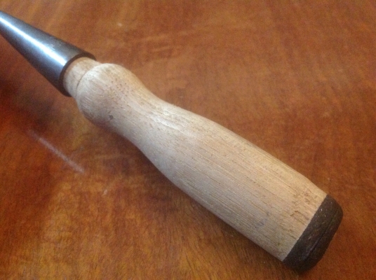 ขายสิ่วท้องปิงด้ามไม้ ขนาด 1/2" Vintage Union Hardware Company Torrington.conn U.S.A.