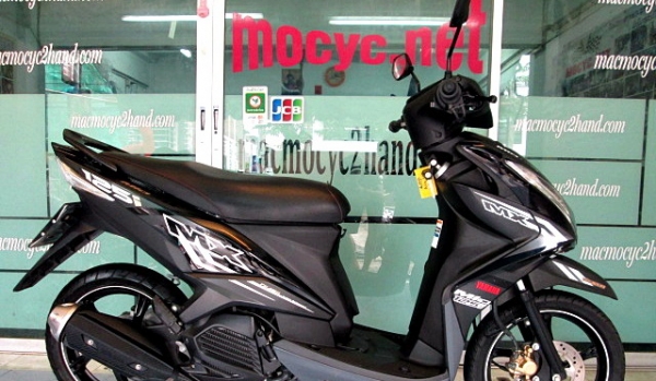 MIO 125 i ลาย MX  ล้อแมกซ์  สีดำอมตะ รุ่นใหม่ รถเดือน เมษายน ปี 57 ไมล์ 2 พันโล  แถม 3 รายการ