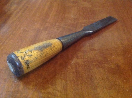 ขายสิ่วไม้ด้ามสวยๆ Vintage Buck Brothers ขนาด 3/8" ขายสิ่วไม้ด้ามสวยๆ Vintage Buck Brothers ขนาด 3/8"