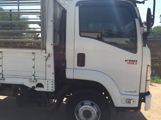 Isuzu FRR 190 ปี 55 ตัวใหม่ล่าสุด กระบะยาว 5.50 m มีคอกเหล็ก พร้อมใช้งาน