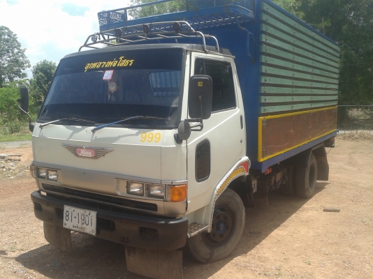 ขายด่วนรถ6ล้อKM ดั้มยกสูงเครื่องWO4Dพร้อมใช้รถสวยเบรคลมดูด