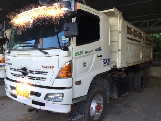 10ลัอดั้ม344แรง..Hino FM1ANLD. รถปี2556..รถสวยมาก 6หมื่นกว่ากิโล