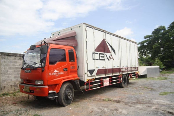 6ล้อเดกก้า 195 ตู้ 10บานยาว 7.20 รถสวยตู้สวยครับ พร้อมใช้งานเลย