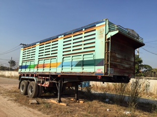 ขายลูกพ่วงดั้มเกษตร หรือหางดั๊ม 2เพลา กะบะเหล็ก