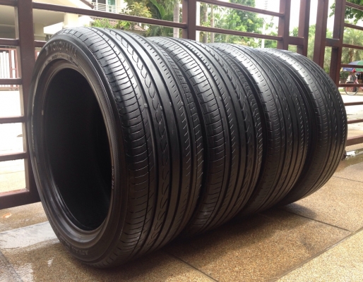 าง Yokohama Advan DB 235 50 18 ปี13 Made in Japan ดอกเต็มๆ ไม่มีปะ เอาไปใช้กันยาวๆ