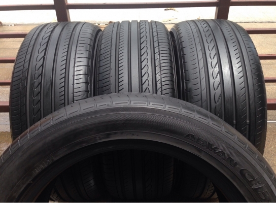 าง Yokohama Advan DB 235 50 18 ปี13 Made in Japan ดอกเต็มๆ ไม่มีปะ เอาไปใช้กันยาวๆ