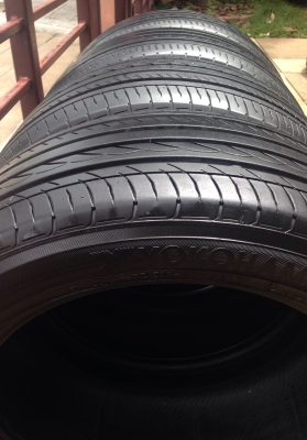 าง Yokohama Advan DB 235 50 18 ปี13 Made in Japan ดอกเต็มๆ ไม่มีปะ เอาไปใช้กันยาวๆ