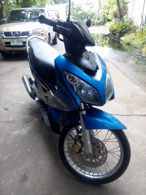 ขายลูกเดียว nouvo mxปี2552รถบ้านราคาประหยัด เล่มเอกสารครบ